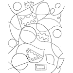 Coloring-in Templates for Famous Artists (Download Now)