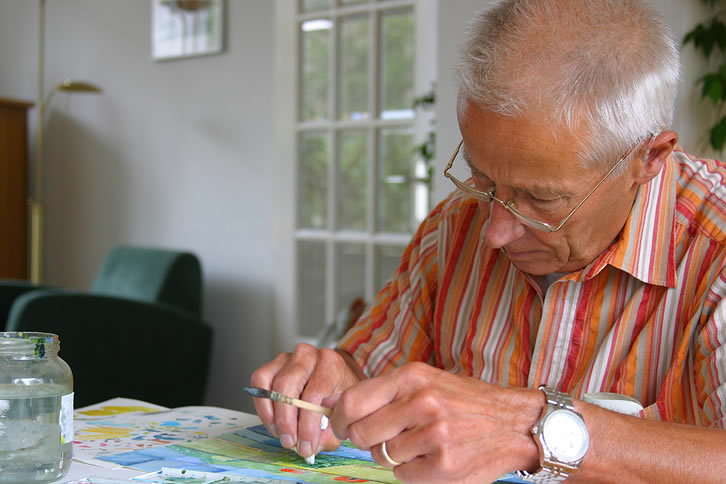 The Benefits of Coloring-in for the Elderly