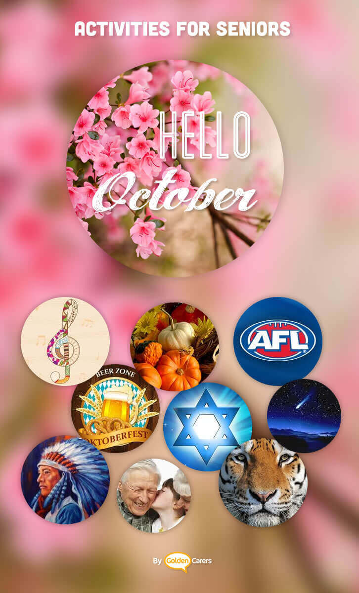 October Events & Ideas Activities Calendar