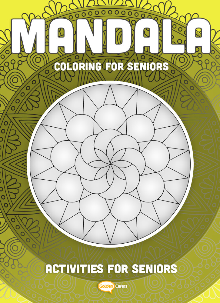 Another mandala coloring activity to enjoy.