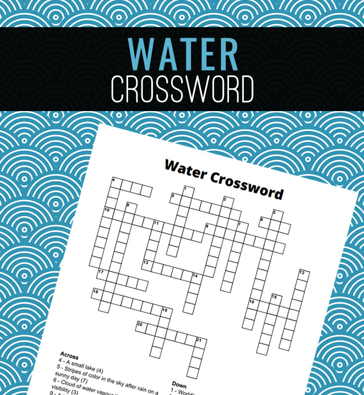 A water themed crossword!