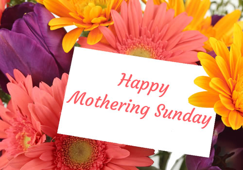 Mothering Sunday Poster for printing.
