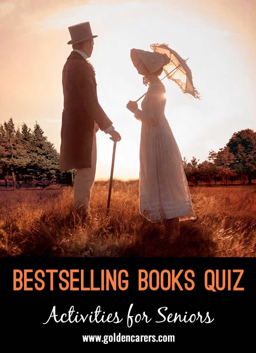 Complete the titles of these bestsellers! A reminiscing quiz for the elderly.