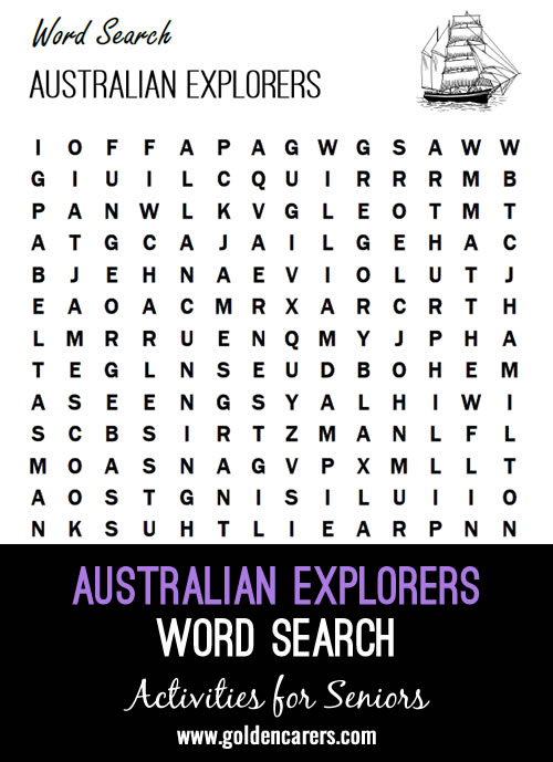Test your knowledge of Australia's famous explorers on Australia Day!