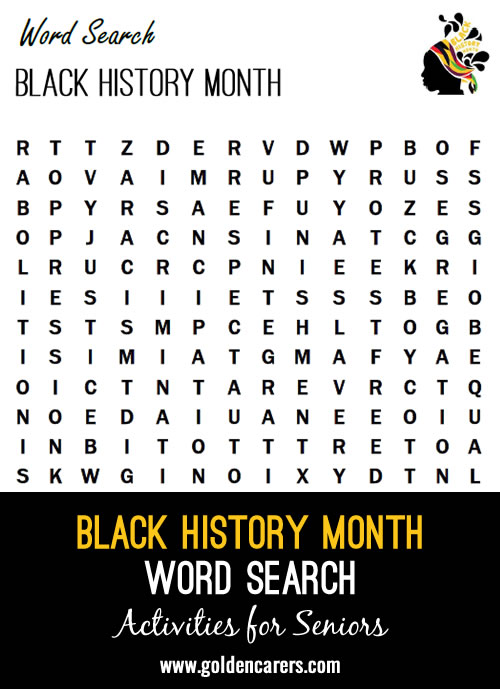 Month Word Search Printable