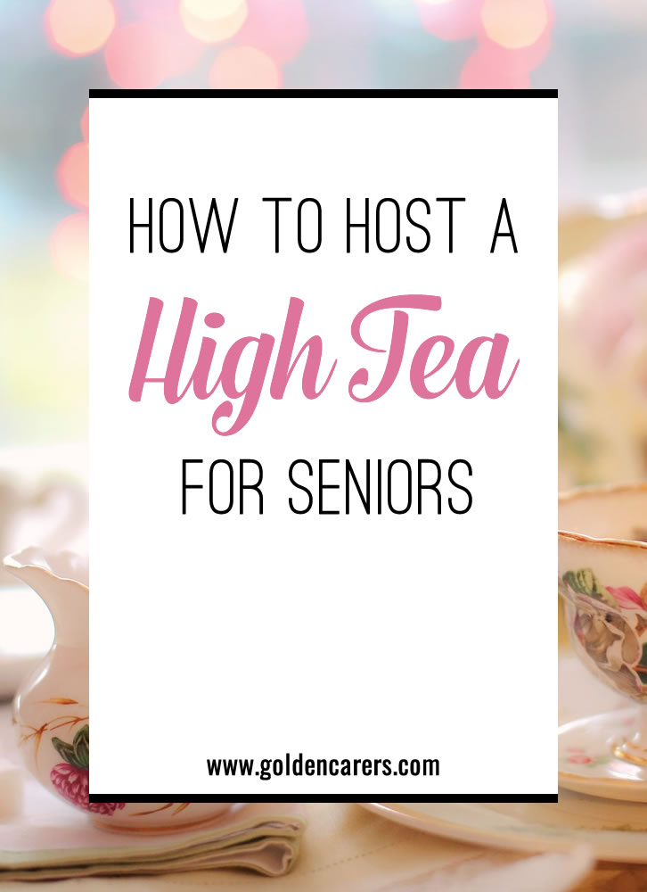 How to host a High Tea Party