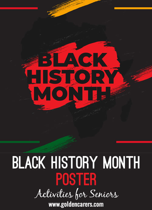 Black History Month Poster #2