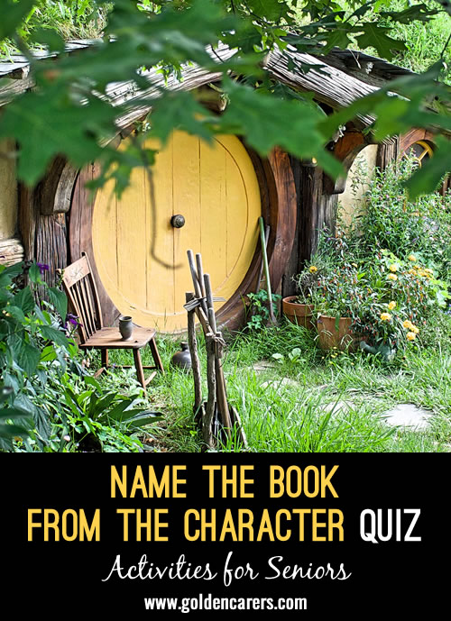 Name the Book from the Character Quiz