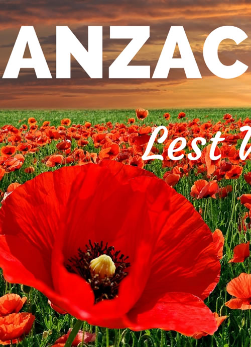 ANZAC Day Poster for printing.