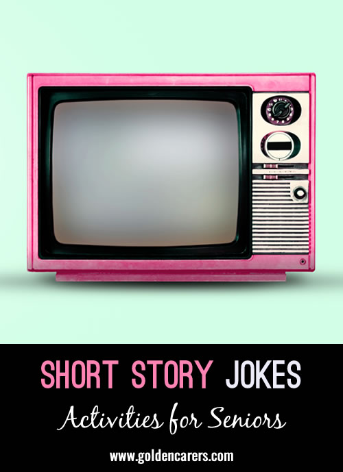 The next installment in our funny short stories series! Thank you Gwyneth!