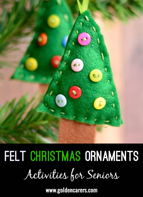 Felt Christmas Ornaments 