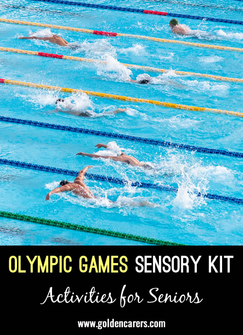 Bring the excitement of the Olympics into your sensory interactions!