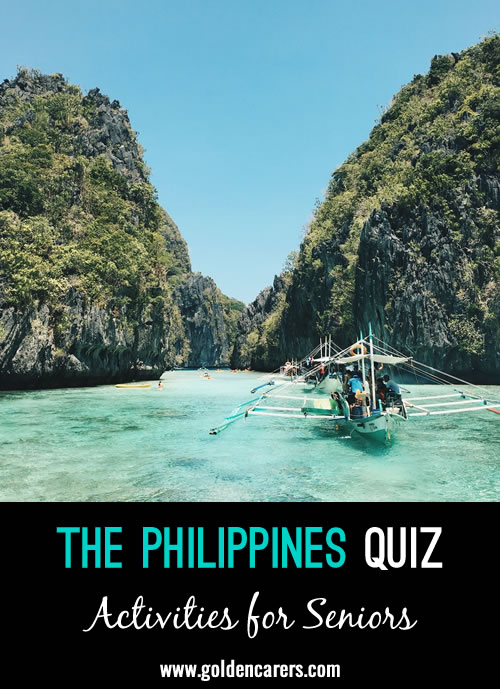 This quiz relates to all things from the Philippines!