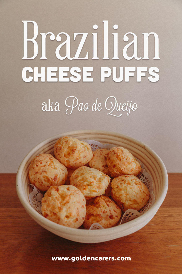 This recipe is so simple and so delicious! Pão de Queijo is a popular savoury Brazilian snack and breakfast food.