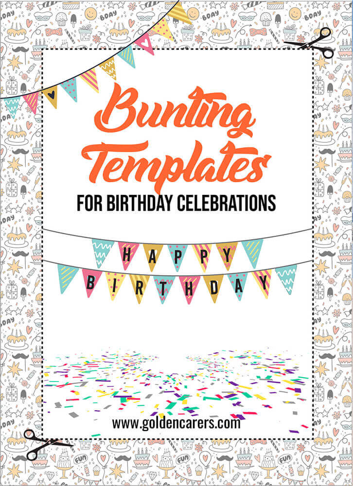 This is from our series The Birthday Collection which contains a multitude of templates for you to print-off and use for birthday celebrations!