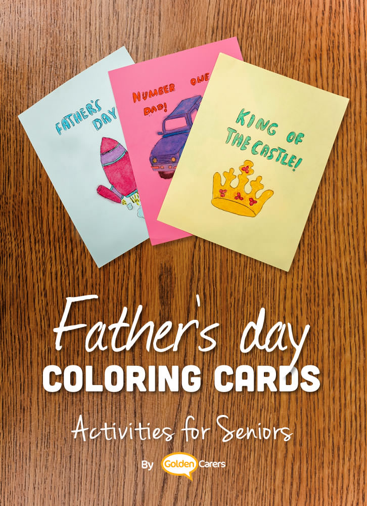 Have fun decorating cards for Father's Day.