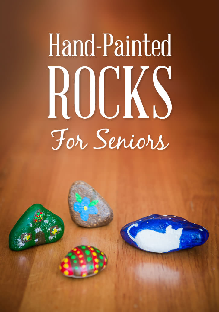 This is a lovely, calming and creative activity for the elderly using smooth river rocks and pebbles. These decorated pebbles are perfect small gifts to give to friends, families and volunteers. 