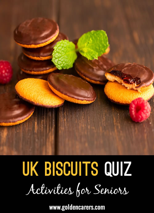 National Biscuit Day gives us the perfect chance to go crackers about one of the world's most popular snacks! Activities include a  short history of biscuits, a picture quiz,` and sensory/reminiscence ideas too.  Tuck in!