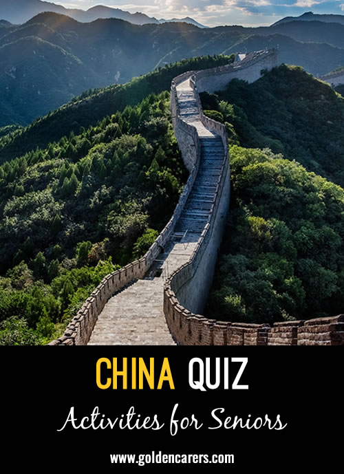 A quiz all about China!