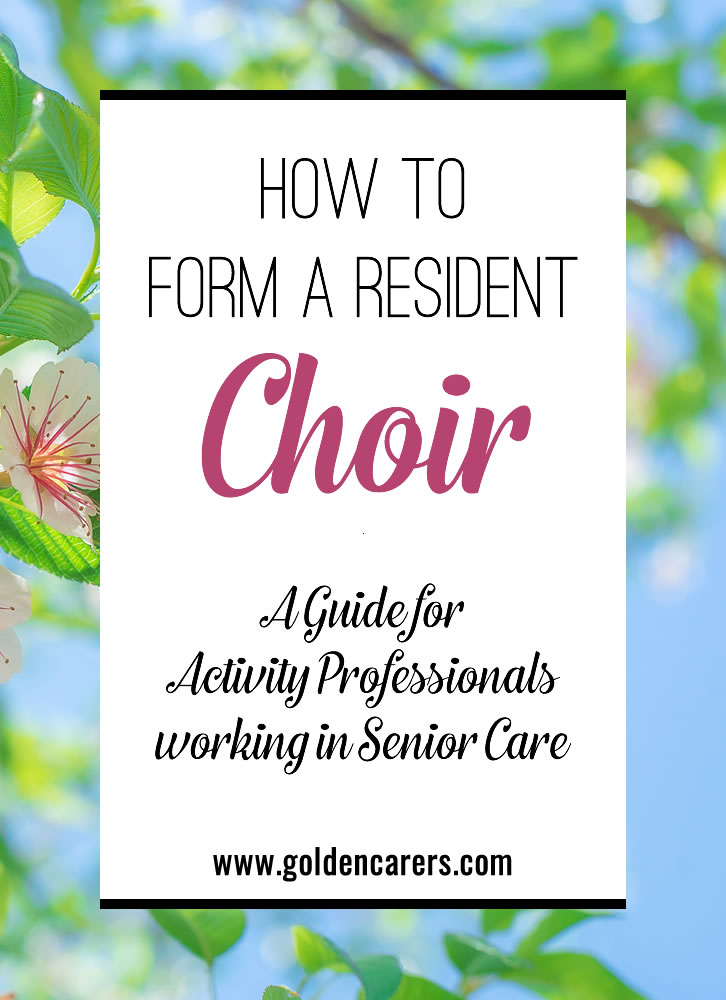 Do you have a resident choral group at your facility? I have always had one and it has always popular and successful. 