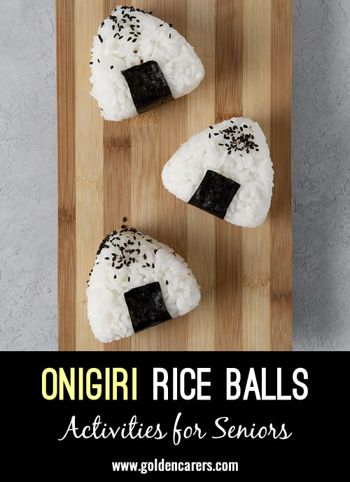 Delicious and easy-to-make Onigiri rice balls!