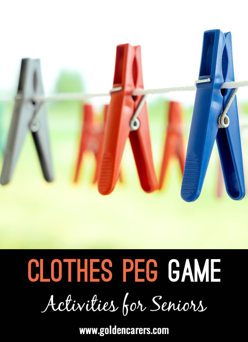 Clothes Peg Game