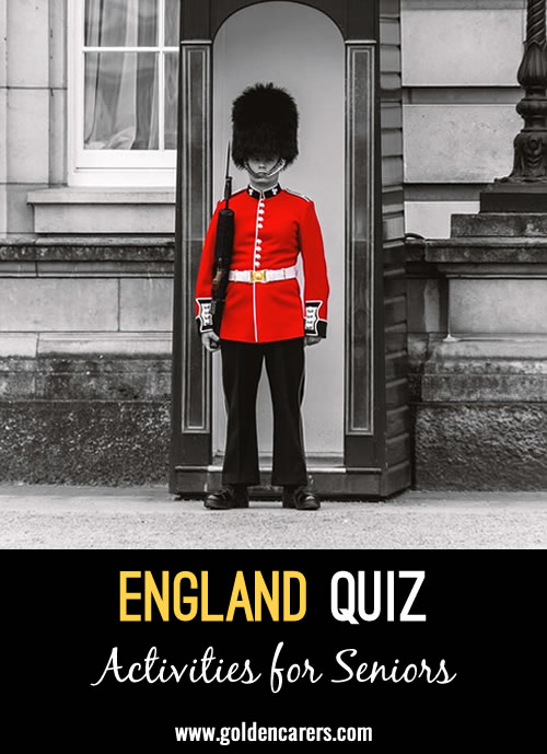 Here is an England-themed quiz to enjoy!