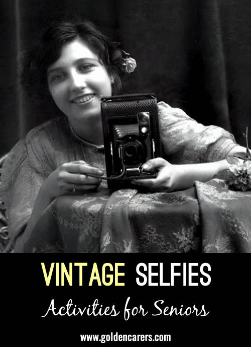 Here is a fascinating collection of historical selfie photographs!