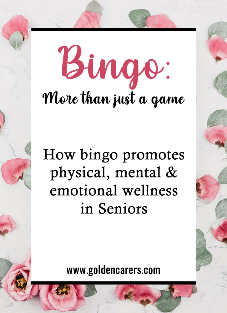 Bingo has an incredible following and is played enthusiastically across many countries. Bingo terminology is witty, cheeky, and entertaining!