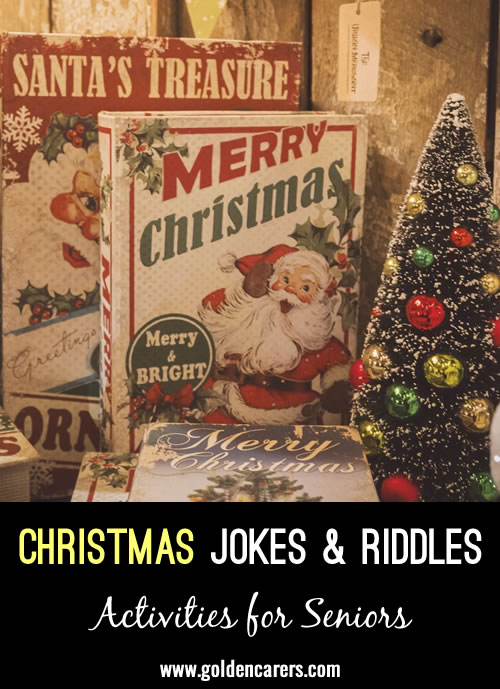 Here are some cute Christmas jokes and riddles to share