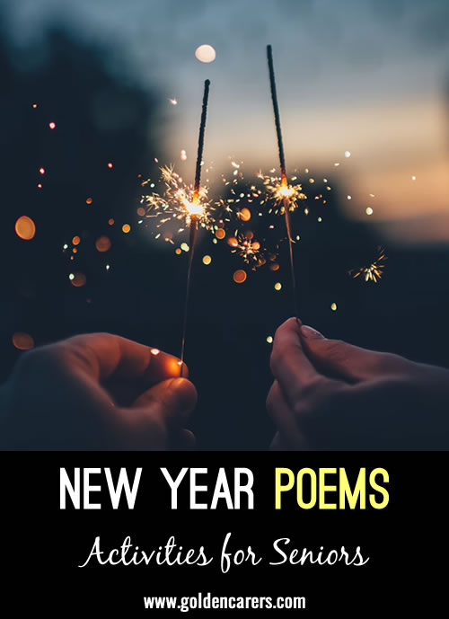 A selection of NEW YEAR poems to share!