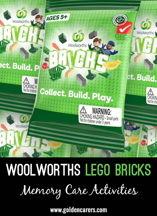 Woolworths Lego Bricks for Dementia Care