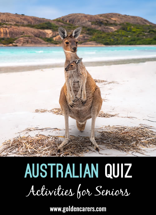An Australian-themed quiz!