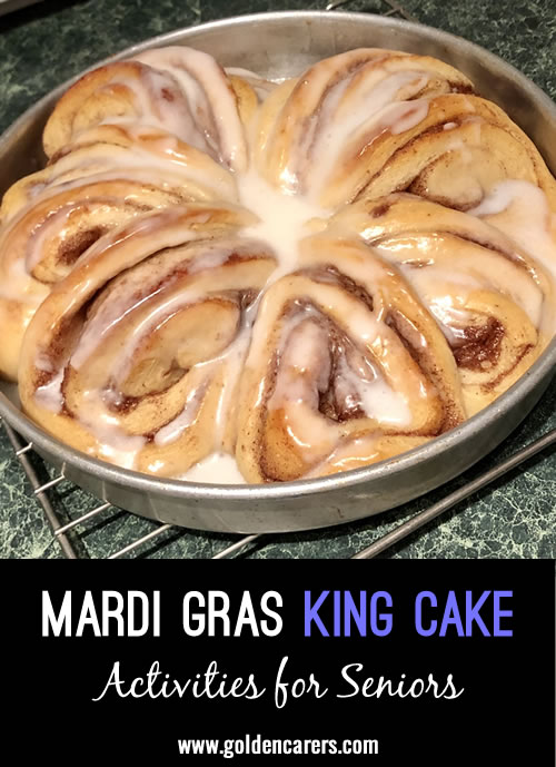 Mardi Gras was originally known as “Fat Tuesday”, when people gathered to enjoy decadent foods immediately prior to fasting for Lent.