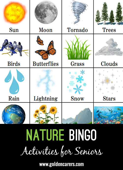 Nature Bingo 