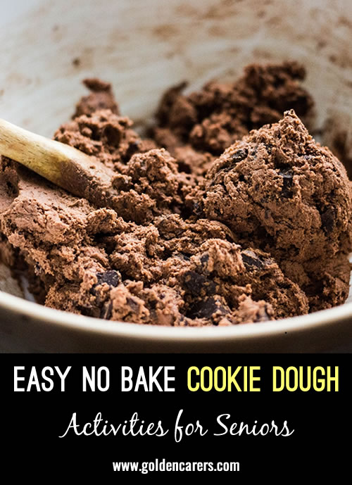 Who hasn’t eaten just a little raw cookie dough while waiting for freshly-baked cookies to be taken out of the oven?