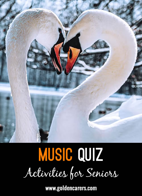 Another music quiz to enjoy!
