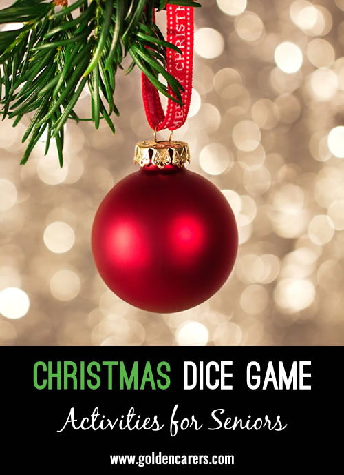A simple, Christmas Game for small groups.