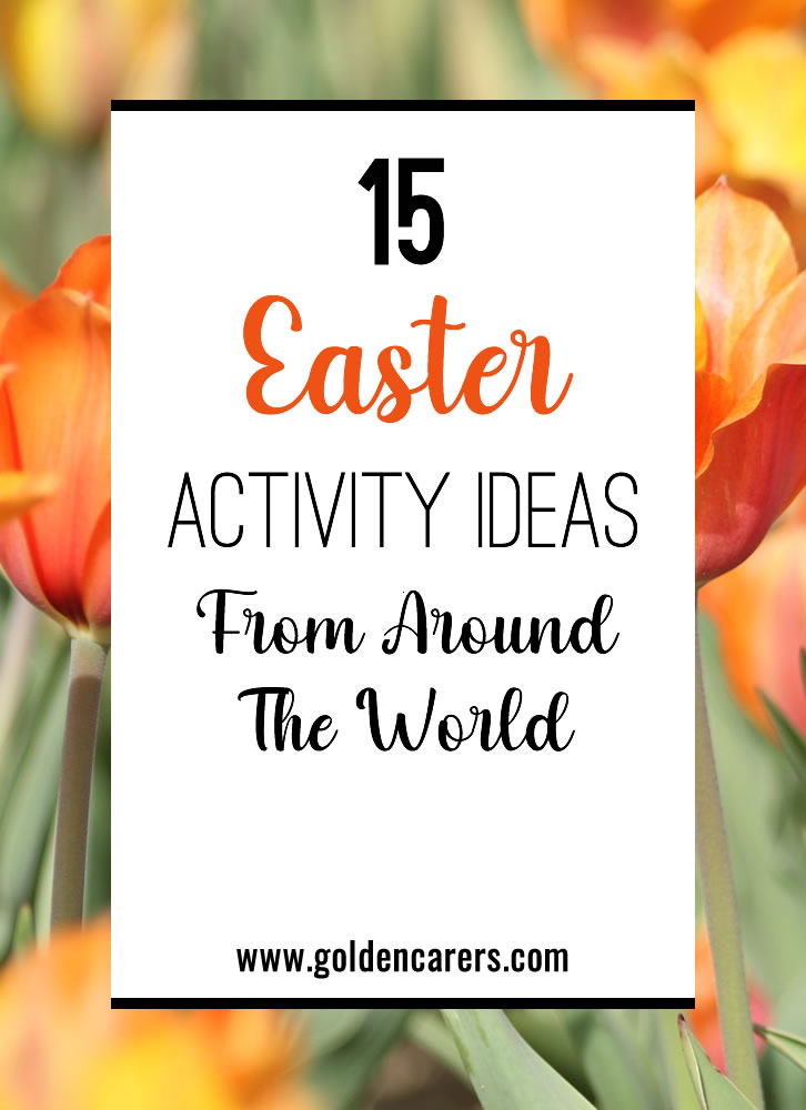 Easter is a holiday full of pastel colors, egg hunts, and beautiful bonnets. But there’s a lot more to it too, depending on where you live. Learn a few new traditions from Easter around the world to incorporate into your celebrations!