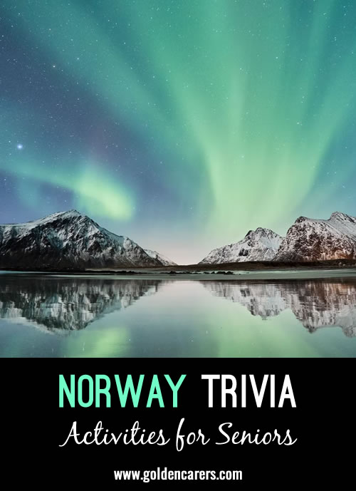 Here are some fascinating tidbits of Norwegian trivia!