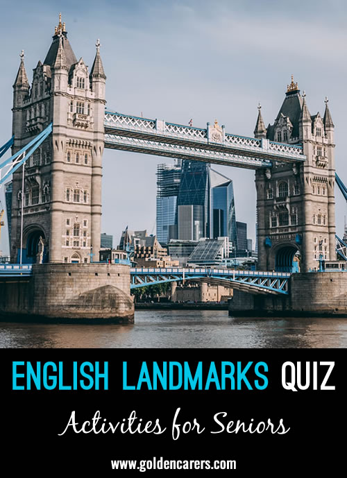English Landmark's Visual Quiz 