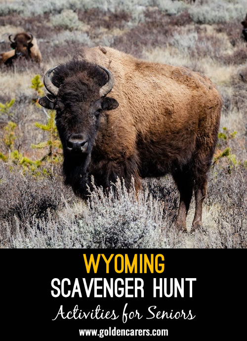 Wyoming Scavenger Hunt