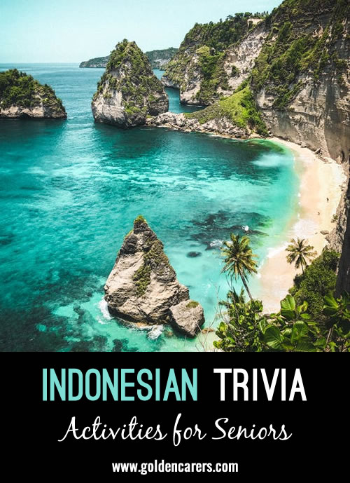 Here are some fascinating tidbits of Indonesian trivia!