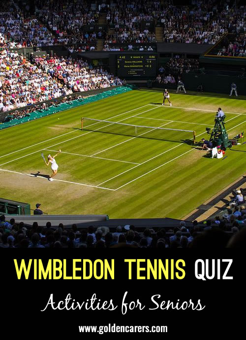 Here is a Wimbledon-themed quiz to enjoy!