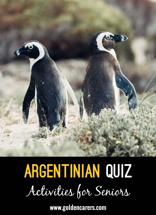 20 Question about Argentina!