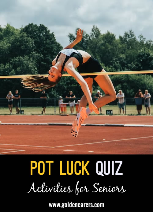 The next installment in the pot luck quiz series!