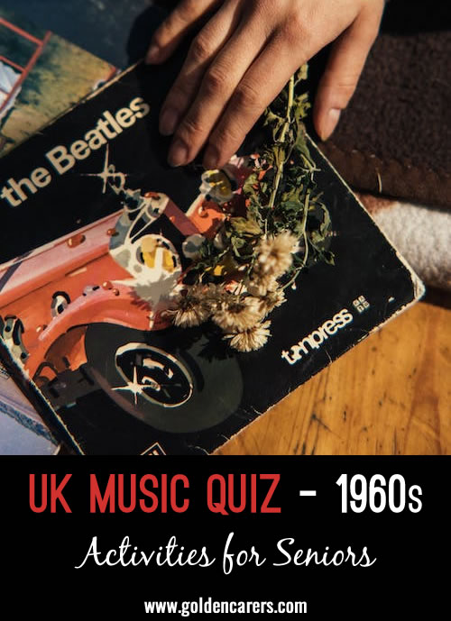 Here is another fun music quiz to enjoy!