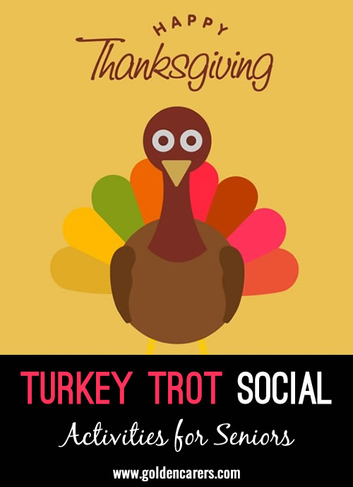 Last year we hosted our very first Turkey Trot. The event was such a success, that our families have asked us to host the event again!
