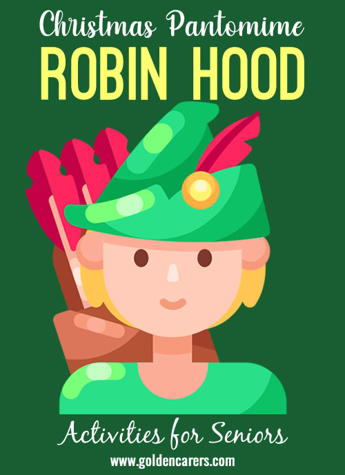 Robin Hood and his Merry Men is a two-act panto written in rhyme to entertain your clients and guests at Christmas!