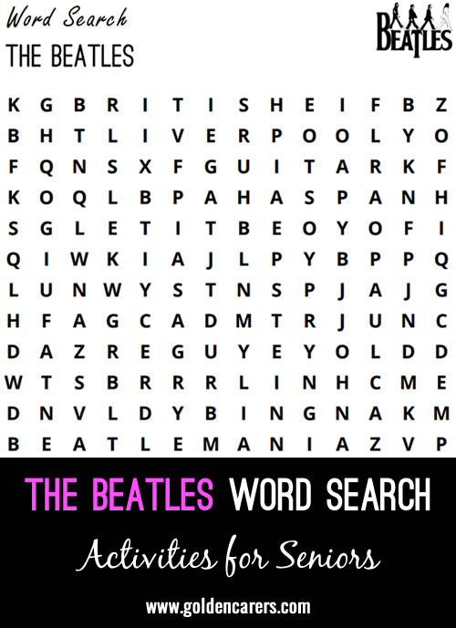The Beatles Word Search